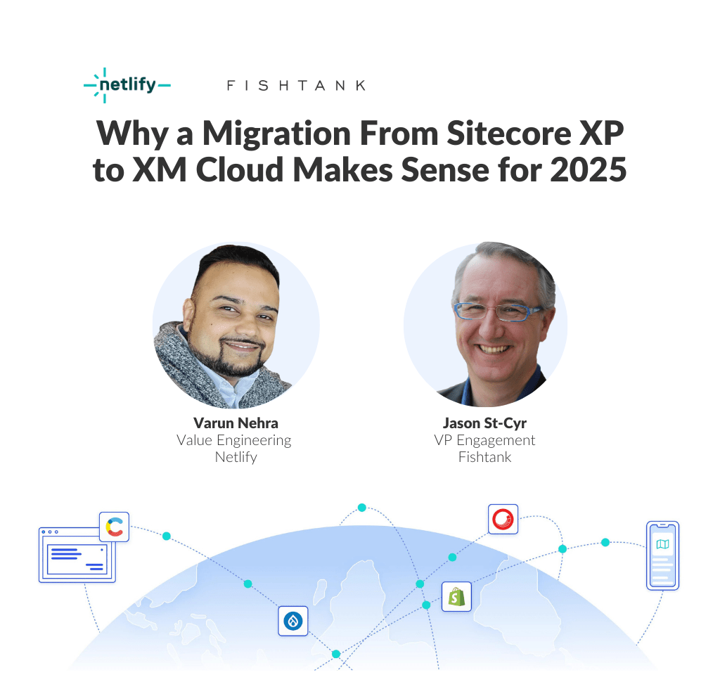 Webinar: Why a migration from Sitecore XP to XM Cloud makes sense for&nbsp;2025