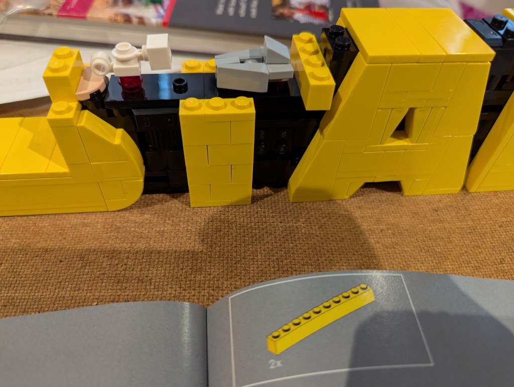 Lego Builds – Star Wars Logo